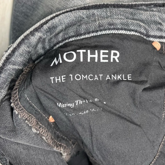 MOTHER Superior Jeans - The Tomcat Ankle 25 On the Fly (Black/Grey) - Picture 10 of 10
